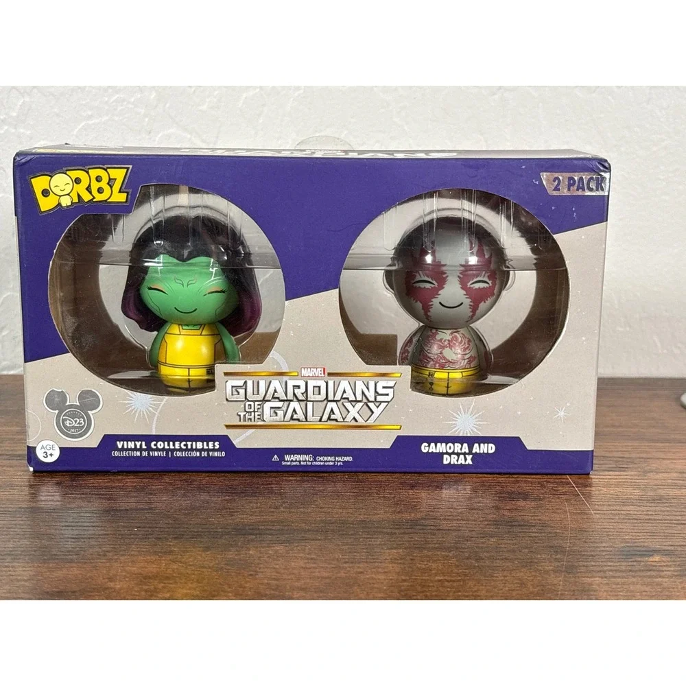 Funko Dorbz Guardians of the Galaxy Gamora & Drax 2 Pack Disney Exclusive